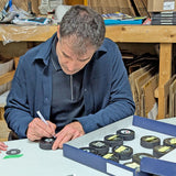 Patrick Marleau Autographed 1997 NHL Draft Puck w/"2nd Overall"