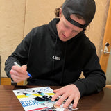 Jared McCann Autographed Seattle Kraken 8X10 Photo (White Jersey)