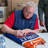 Marty McSorley Autographed Edmonton Oilers Replica Jersey