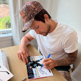 Brandon Montour Autographed Seattle Kraken 8X10 Photo (B+W Background)