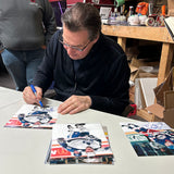 Ed Olczyk Autographed New York Rangers 8X10 Photo
