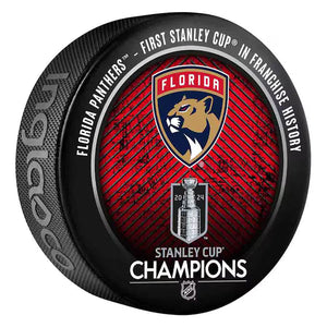 Pre-Order - Brandon Montour Autographed 2024 Stanley Cup Champions Puck