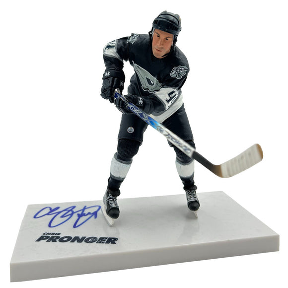 Chris Pronger Autographed Edmonton Oilers McFarlane Figurine