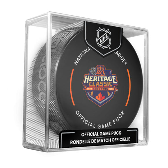 2023 Heritage Classic Official Game Puck