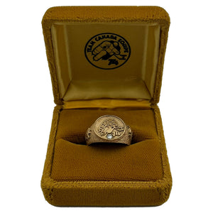 Marty Howe's 1974 Team Canada Summit Series Gold & Diamond Ring