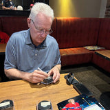 Larry Robinson Autographed Hall of Fame Logo Puck