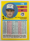 Jimmy Key Autographed 1991 Fleer Baseball Card