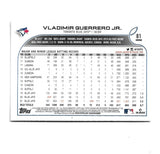 Vladimir Guerrero Jr. Autographed 2022 Topps Chrome Baseball Card
