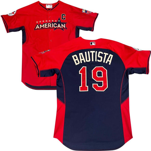 Jose Bautista Autographed 2014 MLB All-Star Game Majestic Authentic Jersey