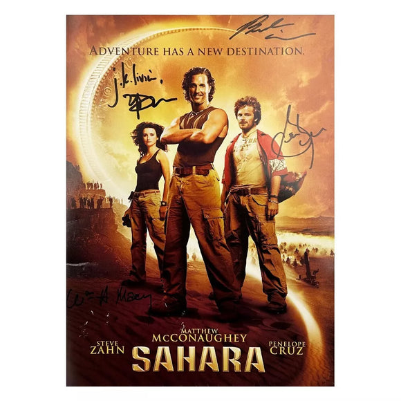 McConaughey, Zahn, Macy, and Eisner Signed 