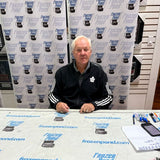 Darryl Sittler Autographed Toronto Maple Leafs 8X10 Photo (vs. Montreal w/HOF)
