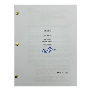 Bill Pullman Autographed "Spaceballs" Script