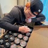 Owen Tippett Autographed Philadelphia Flyers Reverse Retro Puck