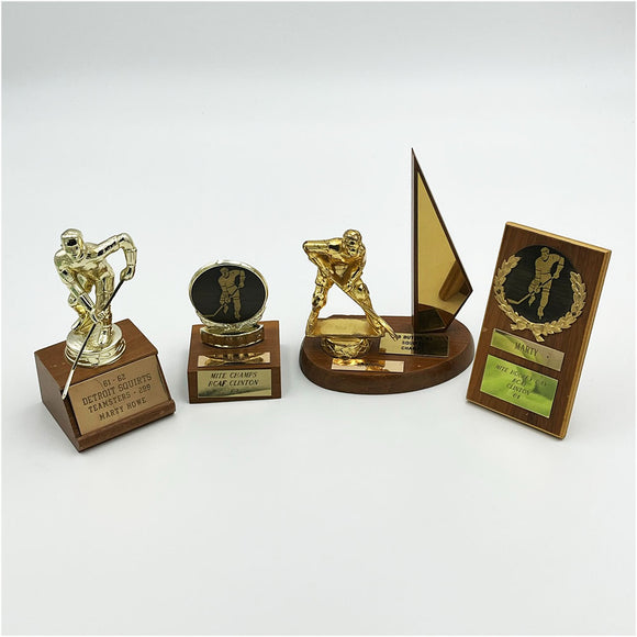 Marty Howe's Youth Hockey League Trophies