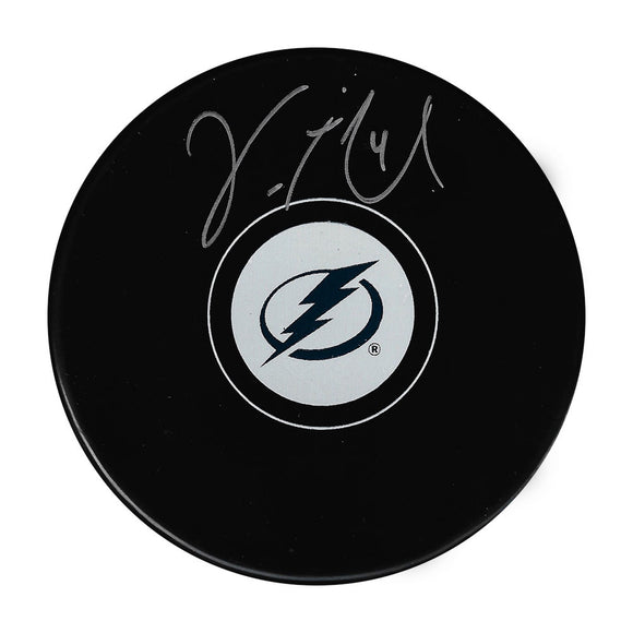 Vincent Lecavalier Autographed Tampa Bay Lightning Puck