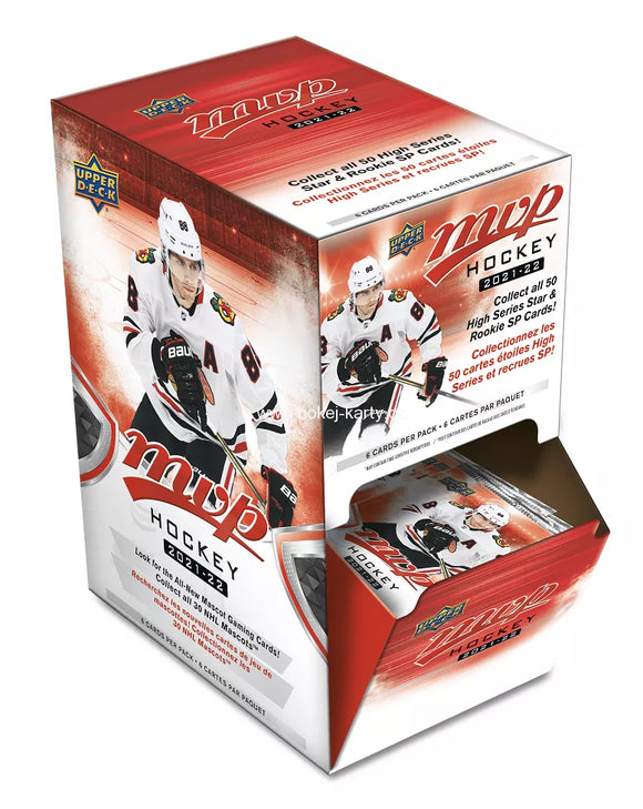 2020-21 Upper Deck MVP Hockey Gravity Feed Box