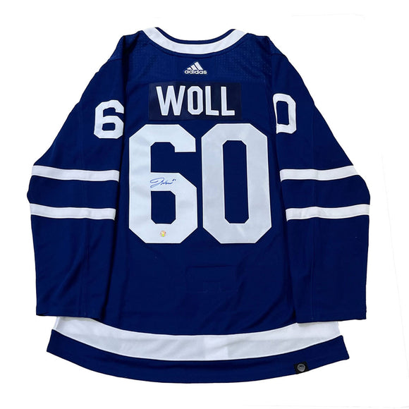Joseph Woll Autographed Toronto Maple Leafs Pro Jersey