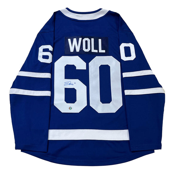 Joseph Woll Autographed Toronto Maple Leafs Replica Jersey
