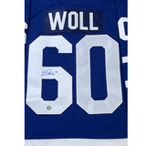 Joseph Woll Autographed Toronto Maple Leafs Replica Jersey