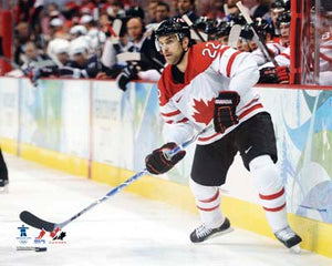 Dan Boyle Team Canada 2010 Olympics Unsigned 8X10 Photo