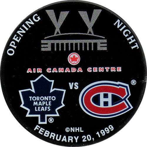 1st Game at Air Canada Centre Commemorative Puck