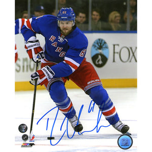 Rick Nash Autographed New York Rangers 16X20 Photo
