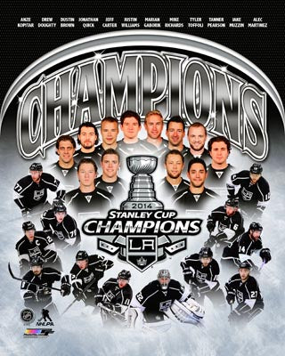 2014 Stanley Cup Champions Collage Unsigned 8X10 Photo