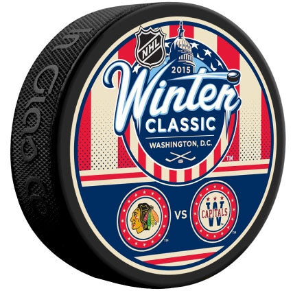 2015 Winter Classic Dueling Logos Puck