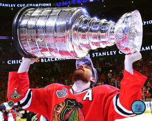 2015 Stanley Cup - Duncan Keith Unsigned 8X10 Photo