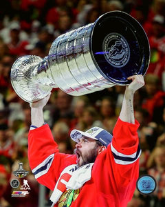 2015 Stanley Cup - Brent Seabrook Unsigned 8X10 Photo