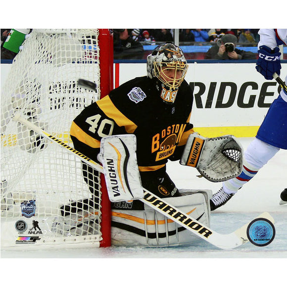 Tuukka Rask Boston Bruins Unsigned 2019 NHL Winter Classic Photograph