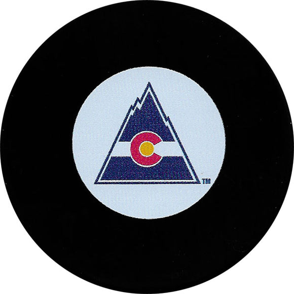 Colorado Rockies Old Logo Puck