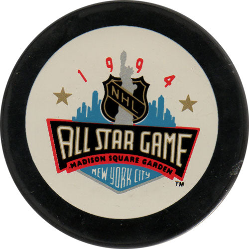 1999 NHL All-Star Game Unsigned Official Game Puck – GameRoomPlaza