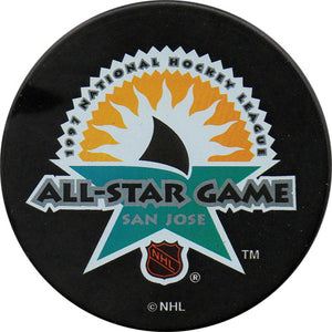 1997 All-Star Game Puck - San Jose