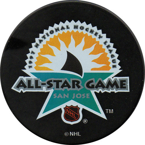 1997 All-Star Game Puck - San Jose