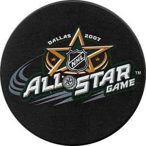 2007 All-Star Game Puck - Dallas