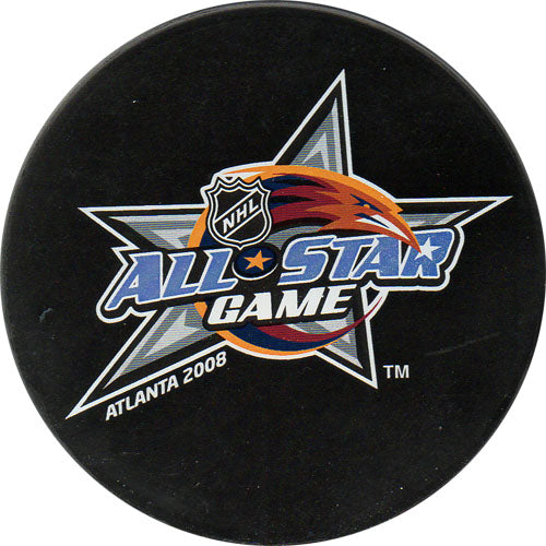 2008 All-Star Game Puck - Atlanta