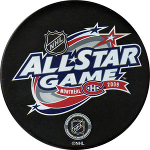 2009 All-Star Game Puck - Montreal