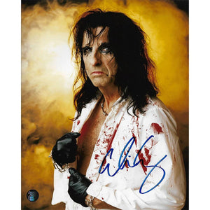 Alice Cooper Autographed 8X10 Photo