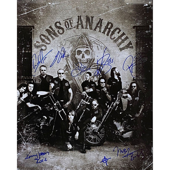 Sons of Anarchy Multi-Signed 16X20 Photo