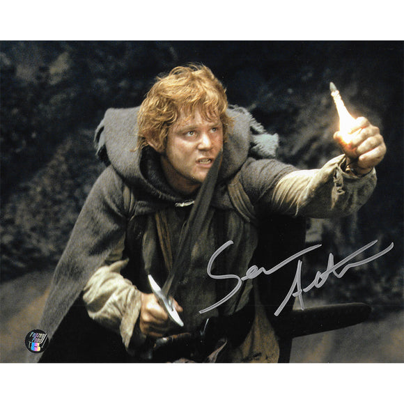 Sean Astin Autographed Lord of the Rings 8X10 Photo