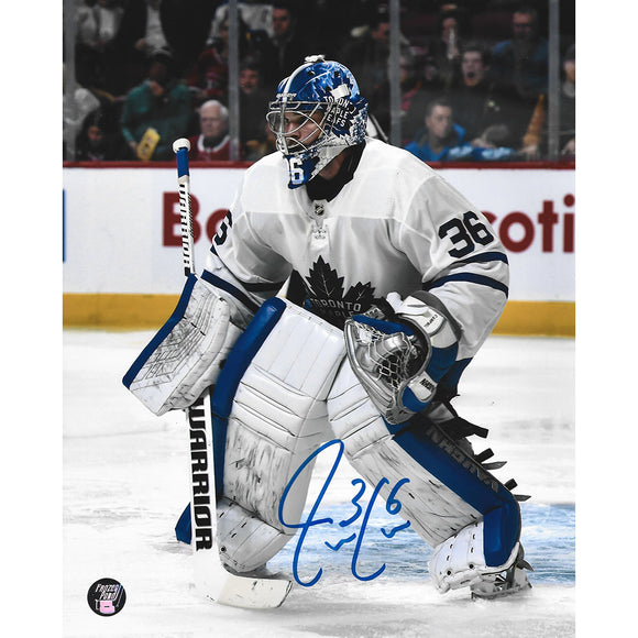Jack Campbell Autographed Toronto Maple Leafs 8X10 Photo