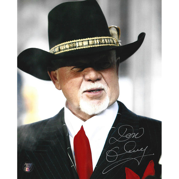 Don Cherry Autographed 8X10 Photo (Cowboy Hat)