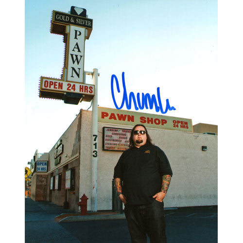 Chumlee Autographed Pawn Stars 8X10 Photo