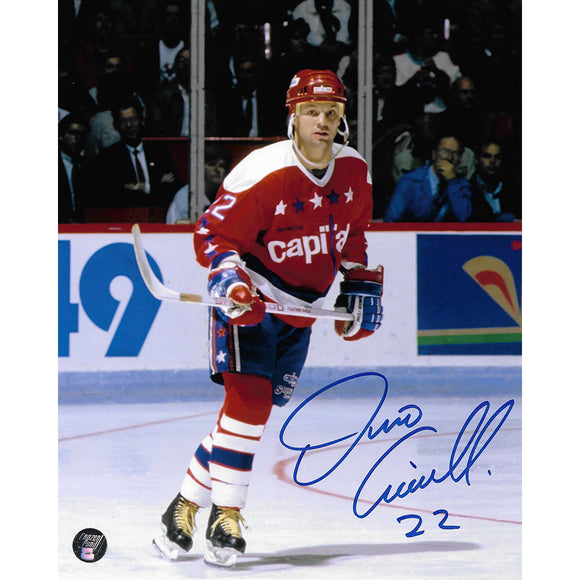 Dino Ciccarelli Autographed Washington Capitals Replica Jersey