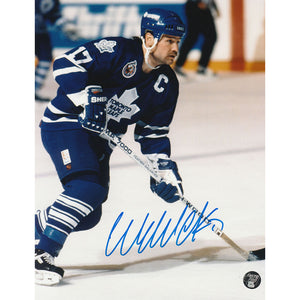Wendel Clark Autographed Toronto Maple Leafs 8X10 Photo