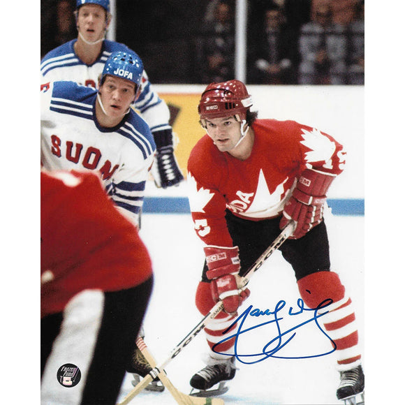 Marcel Dionne Autographed Team Canada 8X10 Photo