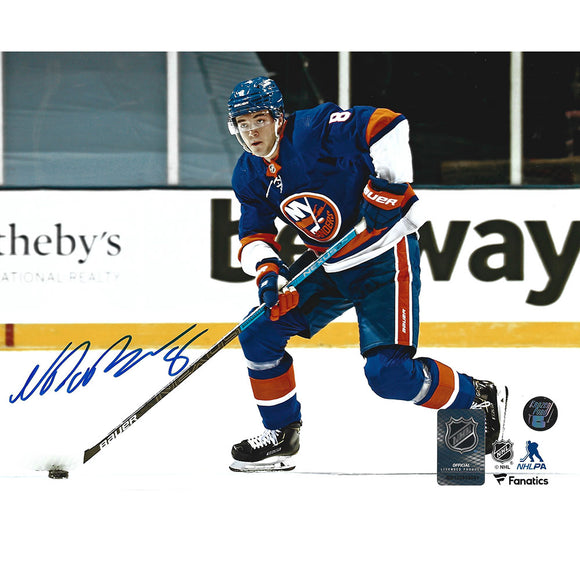 Noah Dobson Autographed New York Islanders 8X10 Photo