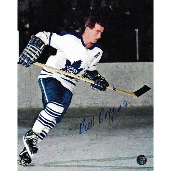 Dick Duff Autographed Toronto Maple Leafs 8X10 Photo