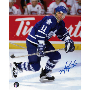 Mike Gartner Autographed Toronto Maple Leafs 8X10 Photo